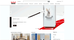 Desktop Screenshot of dorma-hueppe.com